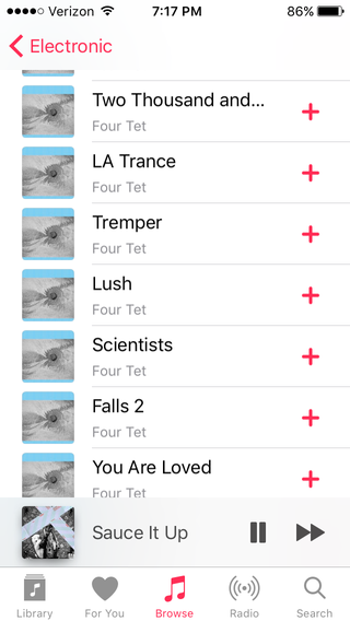 Illustration for article titled How Did Four Tet Take Over an Apple Music Playlist Last Week?